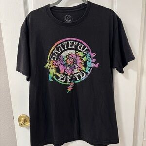 Grateful Dead Black Short Sleeve Tee